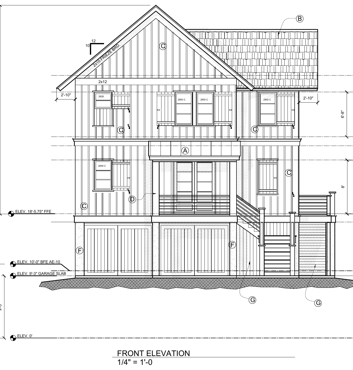 Front elevation