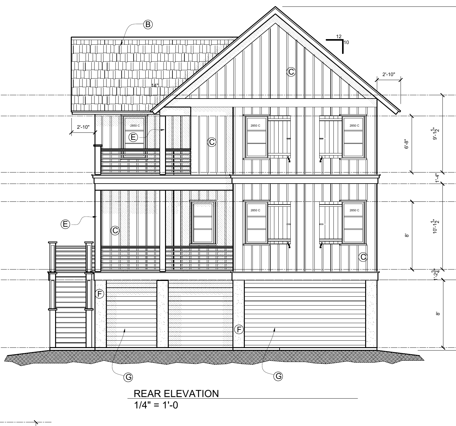 Rear elevation