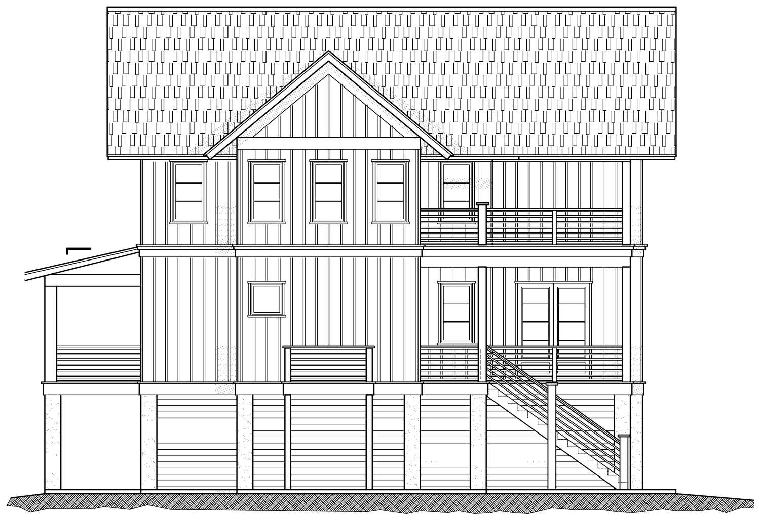 Right elevation
