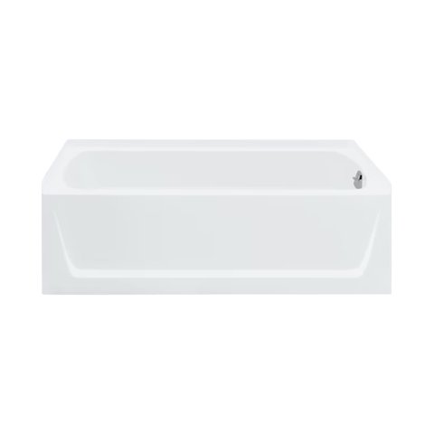 Alcove soaking tub